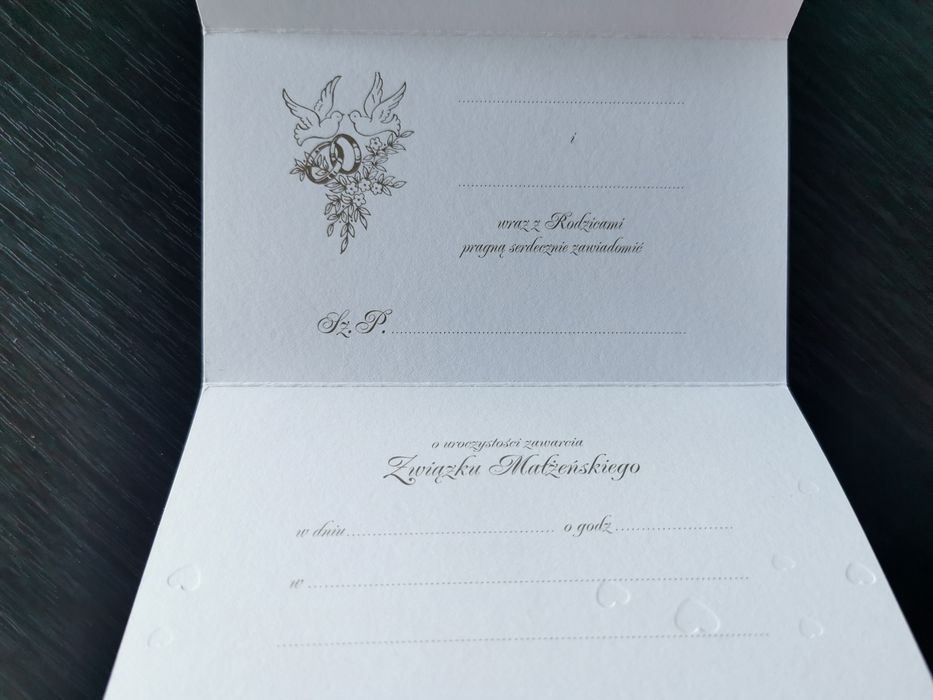Zawiadomienia ślubne