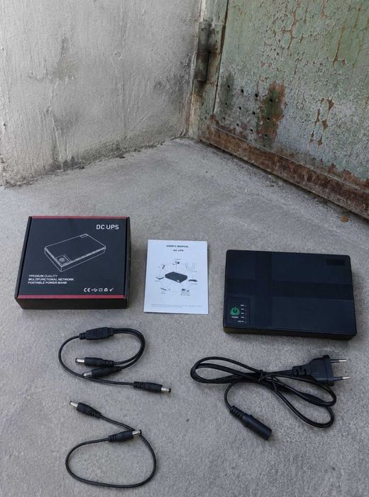 Міні дбж безперебійник для роутера модема 8800 mah з poe usb