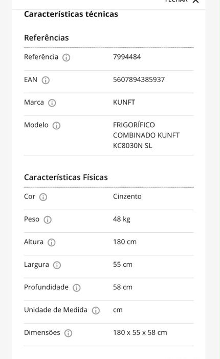 Frigorifico combinado