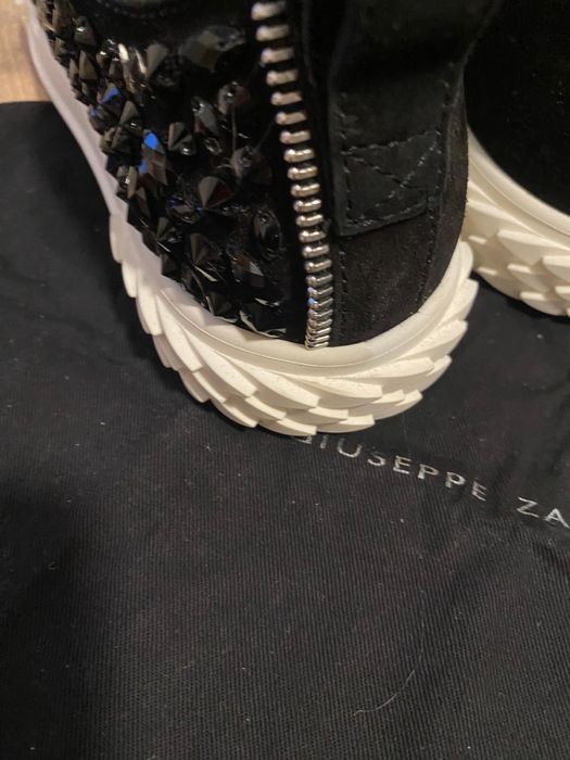Шикарні шкіряні кеди Giuseppe Zanotti