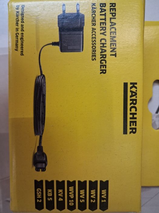 Ładowarka do Myjek Karcher z serii WV nowa,oryginał
