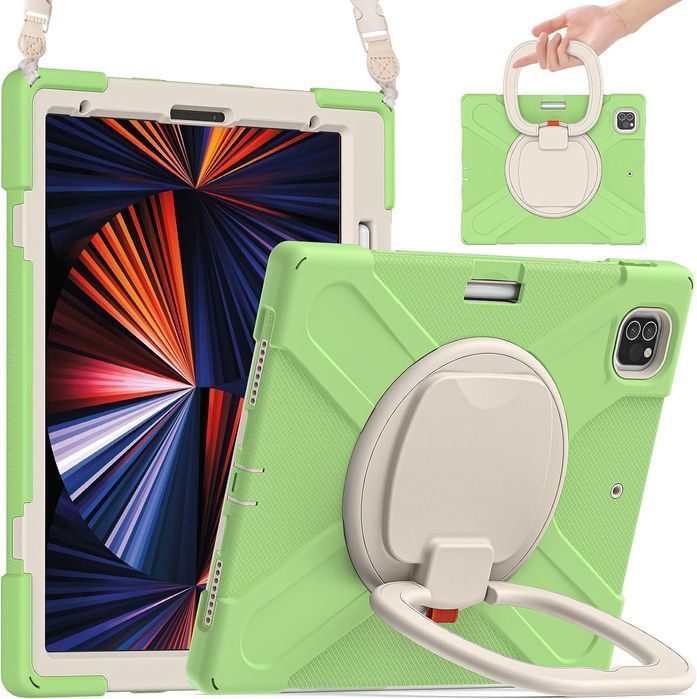 Etui do iPad Pro 12.9" z Podstawką i Miejscem na Rysik Zielone