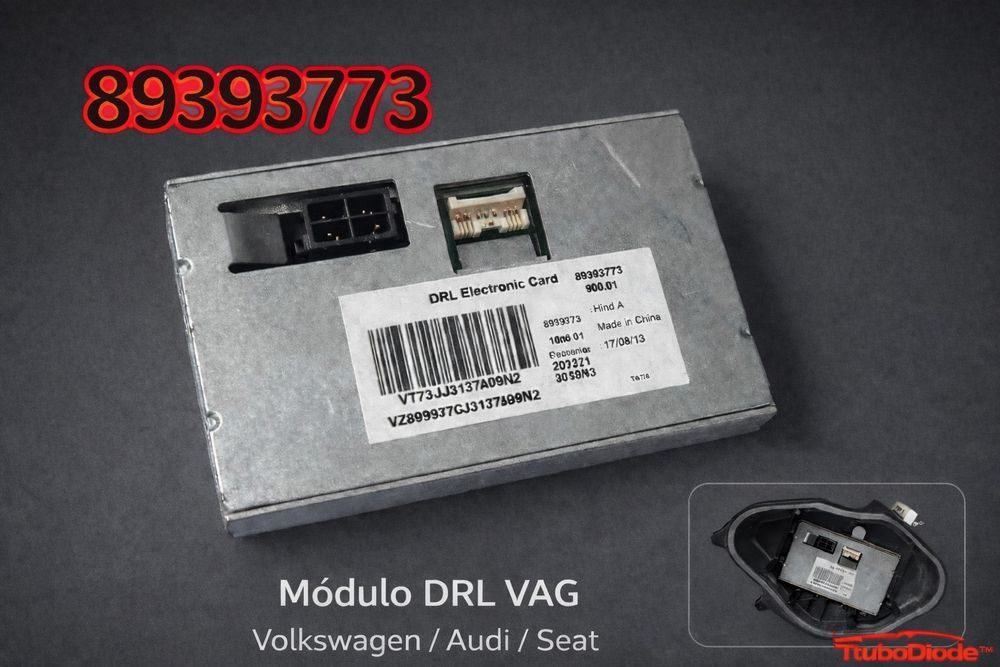Módulo DRL luz diurna LED DRL Audi Q7 Ibiza 6P Passat B7 Ref 893·937·73