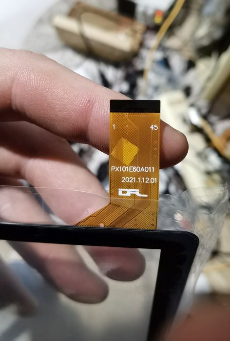 Сенсор Black 10.1 inch 45Pins PX101E60A011 238*158MM тачскрін
