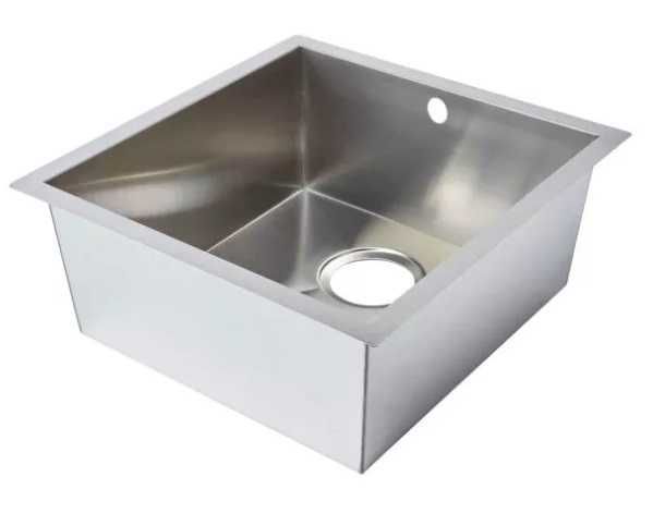 Zlewozmywak Cajal stalowy jednokomorowy 43 x 45 cm