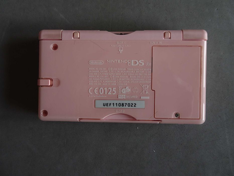 Consola Nintendo DS Lite Rosa