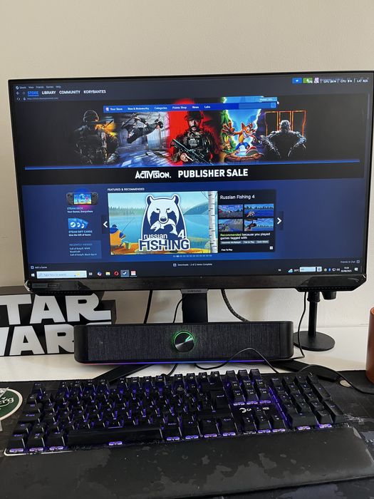 RTX 2060 OC 6GB + 16GB RAM + 512GB SSD + 240 Hz Monitor