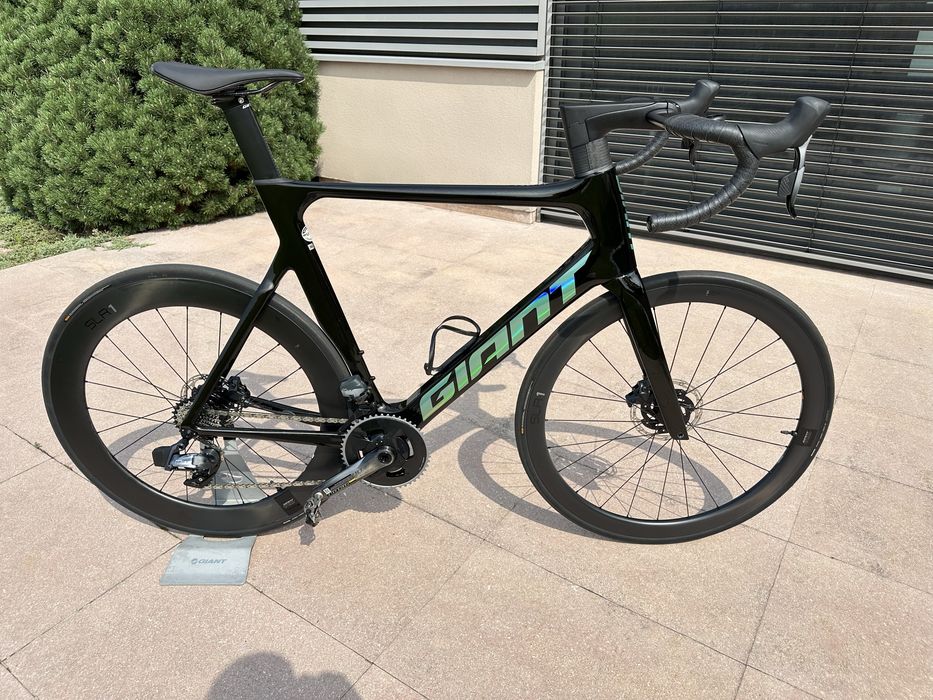 Giant propel pro 0 Sram Force, pomiar mocy