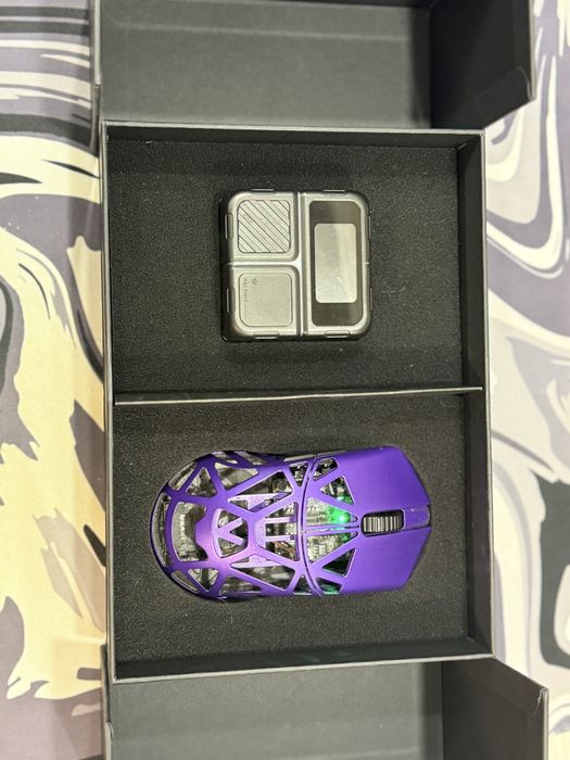 WLmouse Beast X фіолетова магнієва Wireless 8K мишка