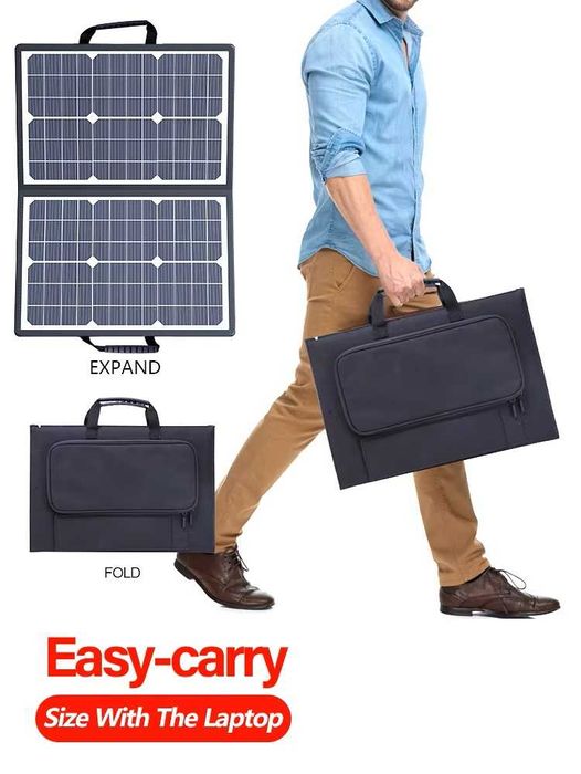 Складна сонячна панель для зарядки гаджетів