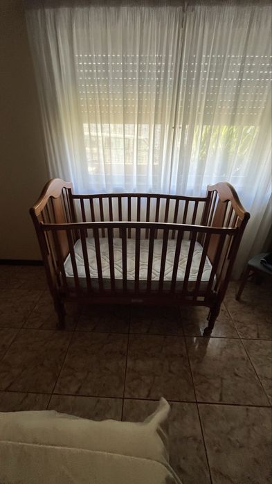 berco de bébe com colchao incluido