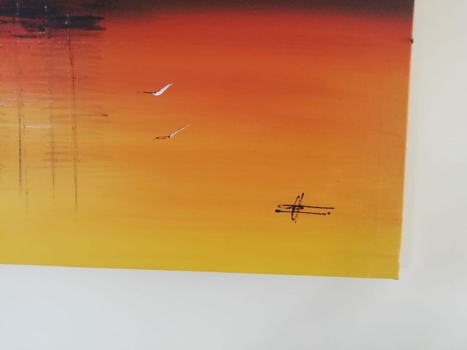 Quadro pintado à mão