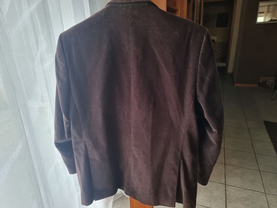 Conjunto  de Bombazina calça Zara e blazer Giovanni Galli (Tam. 52) - Muito bom