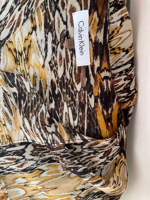 Шикарна блуза Calvin Klein оригінал xs сорочка рубашка