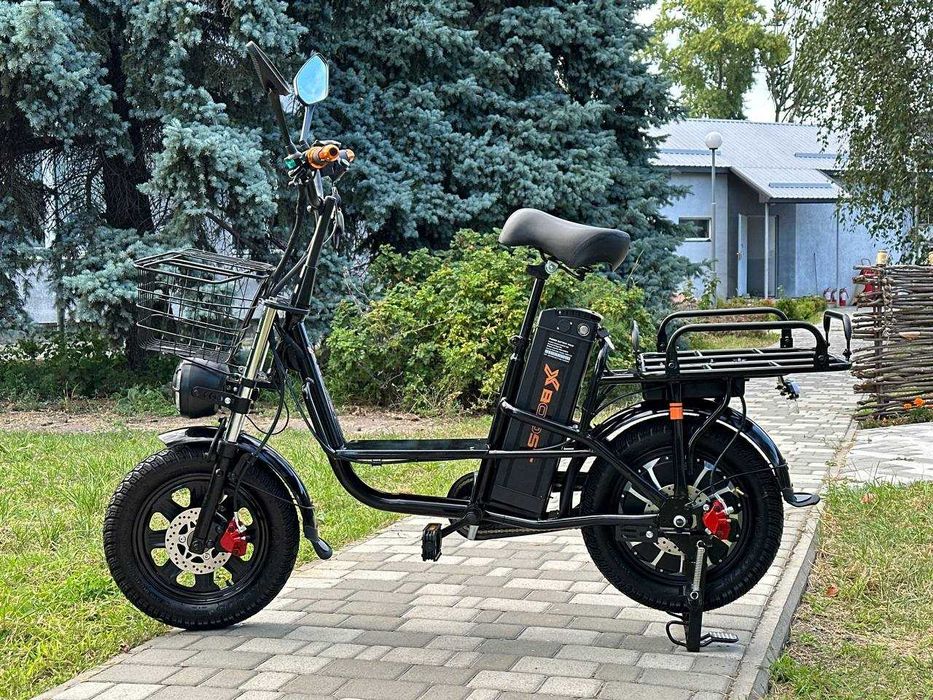 Електровелосипед з кошиком 6оо Вт X-BOOST оо6 / 60В 25Ah