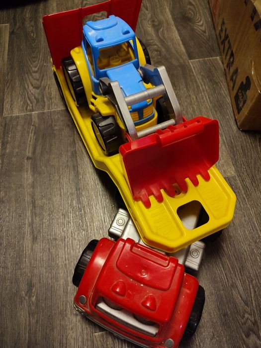 Автовоз з трактором машинка велика