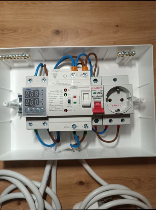 Щит АВР, готове рішення для підключення EcoFlow, Bluetti, інвертора