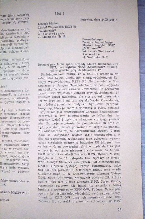 Broszura propagandowa stan wojenny PRL