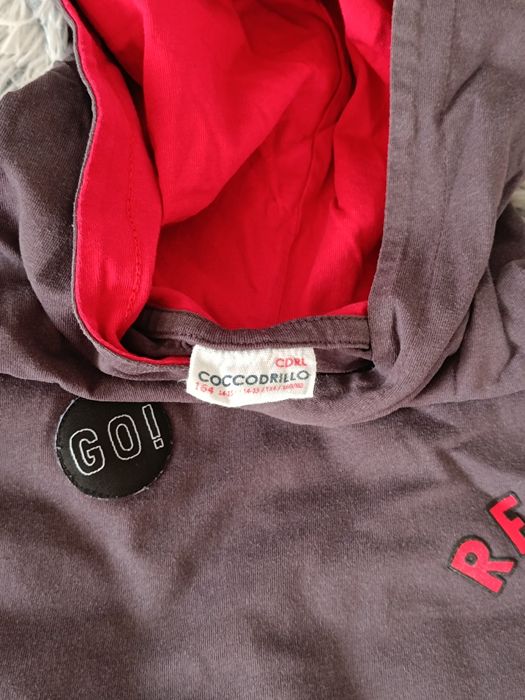 Bluzka chłopięca z kapturem