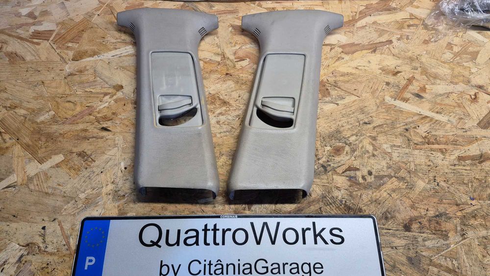 Pilares B Facelift Cor Bege Audi A4 B5 8D 1999 a 2001