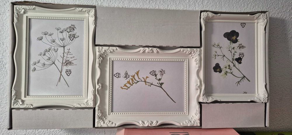 Quadro branco de parede para colocar fotos