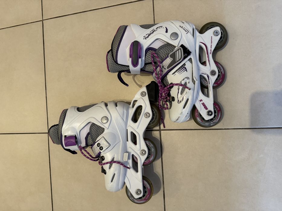 Rolki dziewczęce 28-31 SMJ Sport