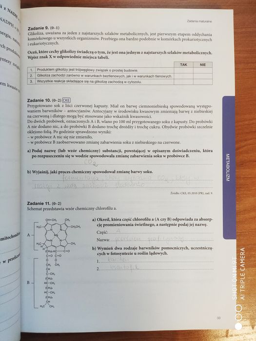 Teraz Matura Biologia Zadania I Arkusze