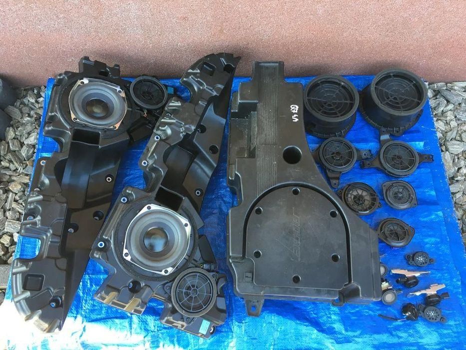 Audi Q7 4M BOSE Głośnik Głośniki Subwoofer Komplet 2017r