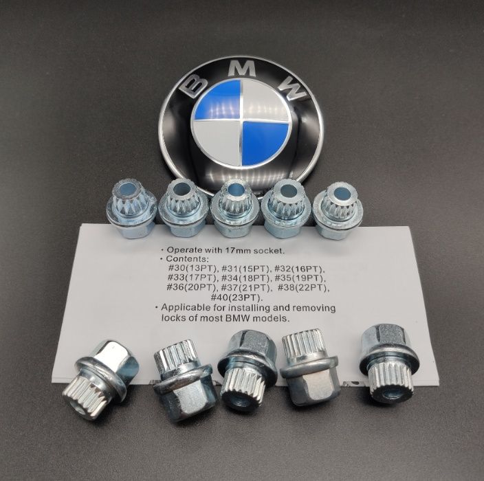 Ключ переходник для секреток БМВ. Головка от секретных болтов BMW.