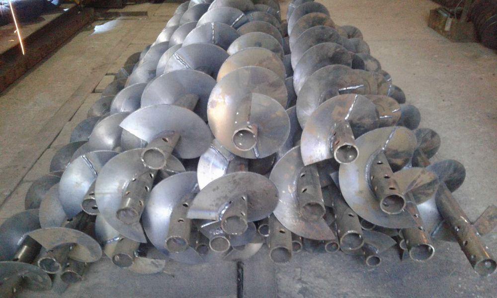 Шнеки. Реставрация шнеков на комбайн.