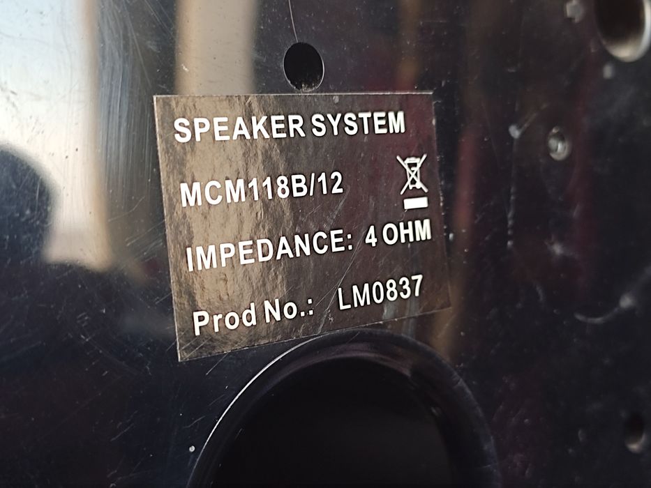 Музичний центр для комп'ютера Philips MCM118B.потужність 2×30