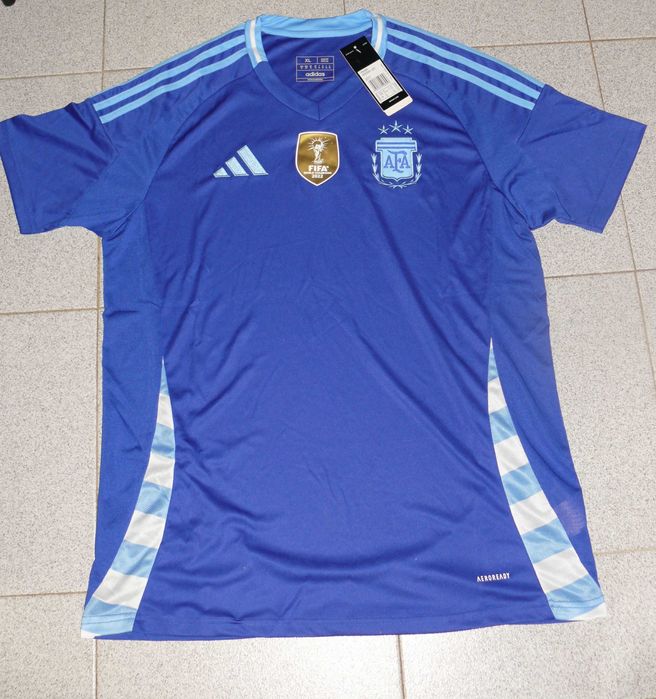 Camisa oficial da Adidas Argentina 2024