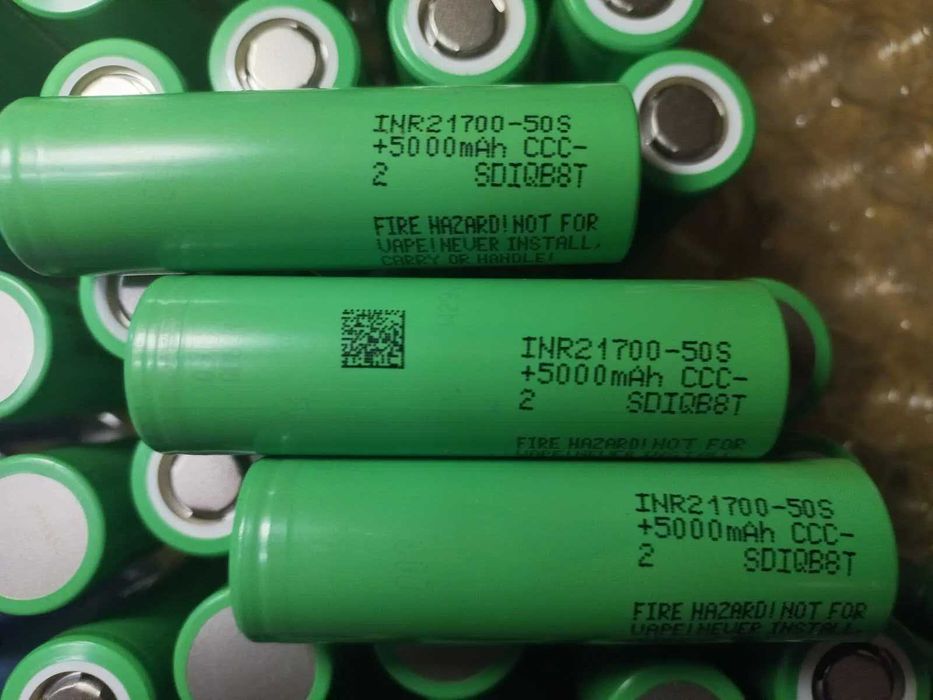 Samsung INR21700-50S 5000mah высокотоковые  новые 25 год 21700 50S BAK