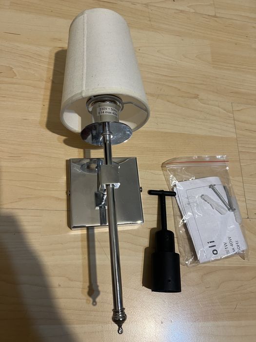 Nowe kinkiet Light Prestige Casoli LP-2118/1W Chrom – elegancki, E14
