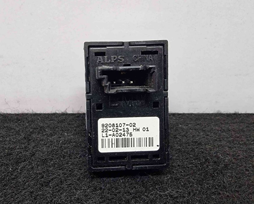 Comando / Botão / Interruptor Vidros Frente Direito 9208107-02 - BMW 1