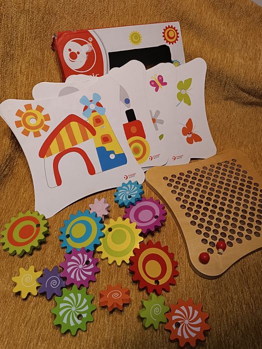 Zabawką sensoryczna, łamigłówka ,Gra Gear Game Classic wor