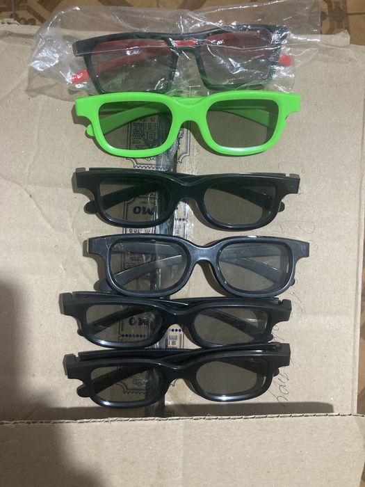 3-D окуляри/3D окуляри для кінотеатру або телевізора