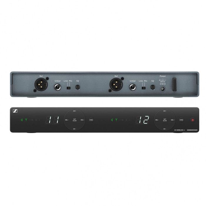 SENNHEISER XSW1-825-DUAL-B zestaw bezprzewodowy wokalowy 614-638 Mhz