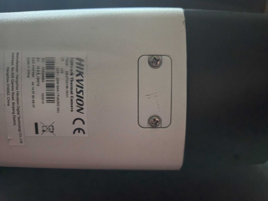 Kamera Termowizyjna Hikvision DS-2TD2136-15/V1