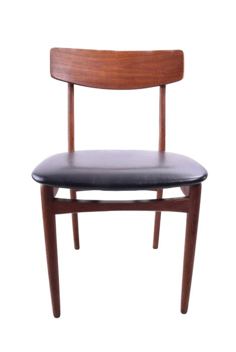 Zestaw 5 krzeseł duńskich cena za sztukę Schøning & Elgaard 82x48x48cm