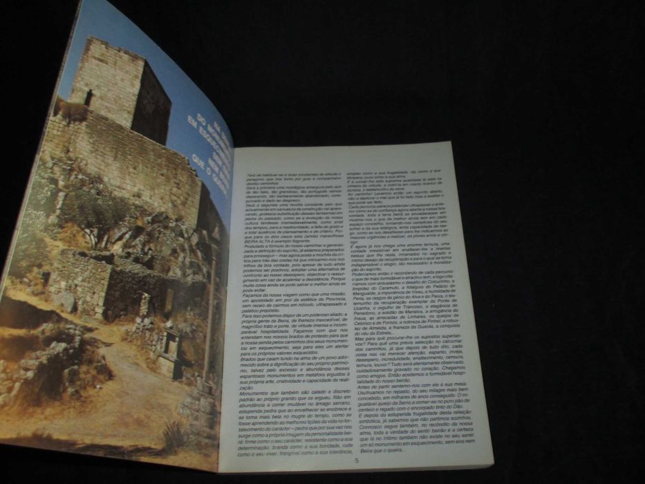Livro Beira Alta Mobil nos caminhos de Portugal 1987