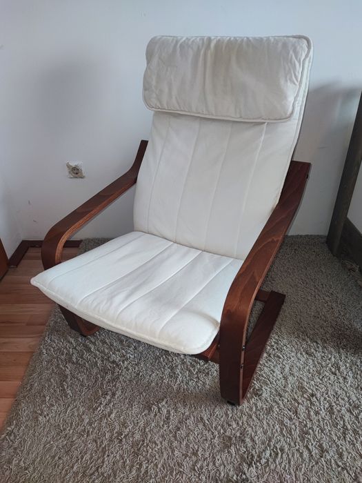 Коричневе Крісло-гойдалка, Стул від ikea.