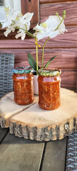 Grzyby marynowane rydze prawdziwki