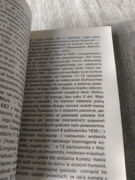 Kazimierz Schilling Kosmiczny gość kometa Halleya