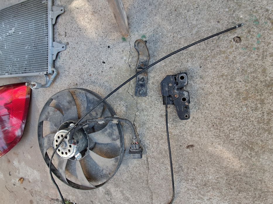 Вентелятор skoda fabia 2