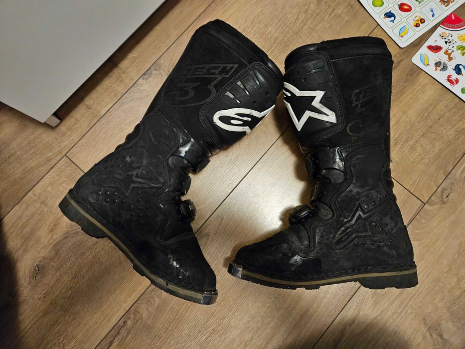 Buty Alpinestars Tech 3 roz. 40,5 25,5cm Cross Enduro Quad