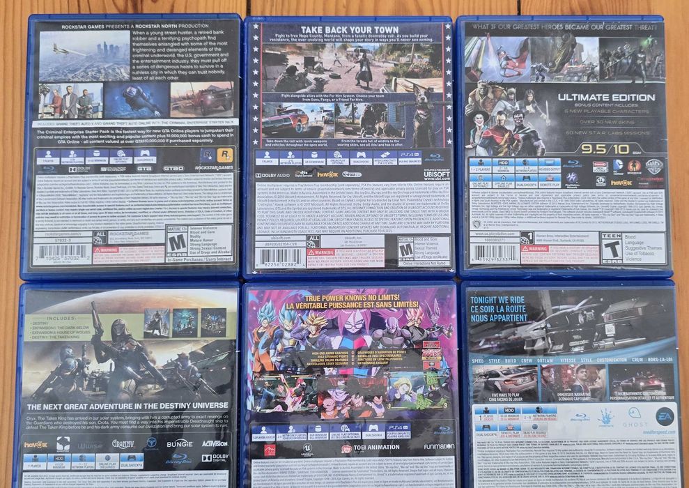 Jogos de Playstation 4