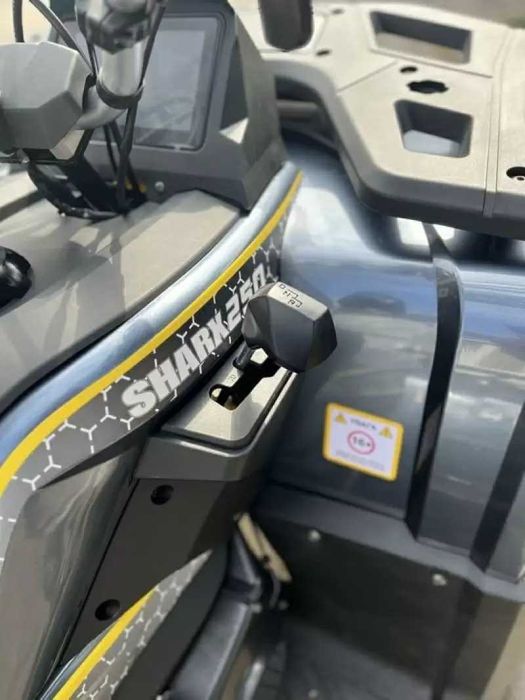 Квадроцикл SharX 250 Желтый | Титановые диски | Лебедка | Shark
