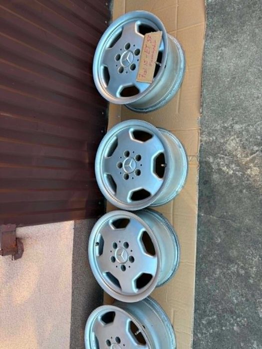 Felgi aluminiowe Mercedes 7 cali   15-ET37 + felgi stalowe