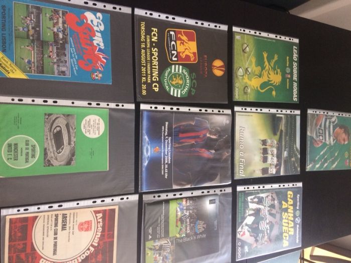 Sporting – Programas de jogo - coleção rara -Liga Campeões/Europa/Uefa